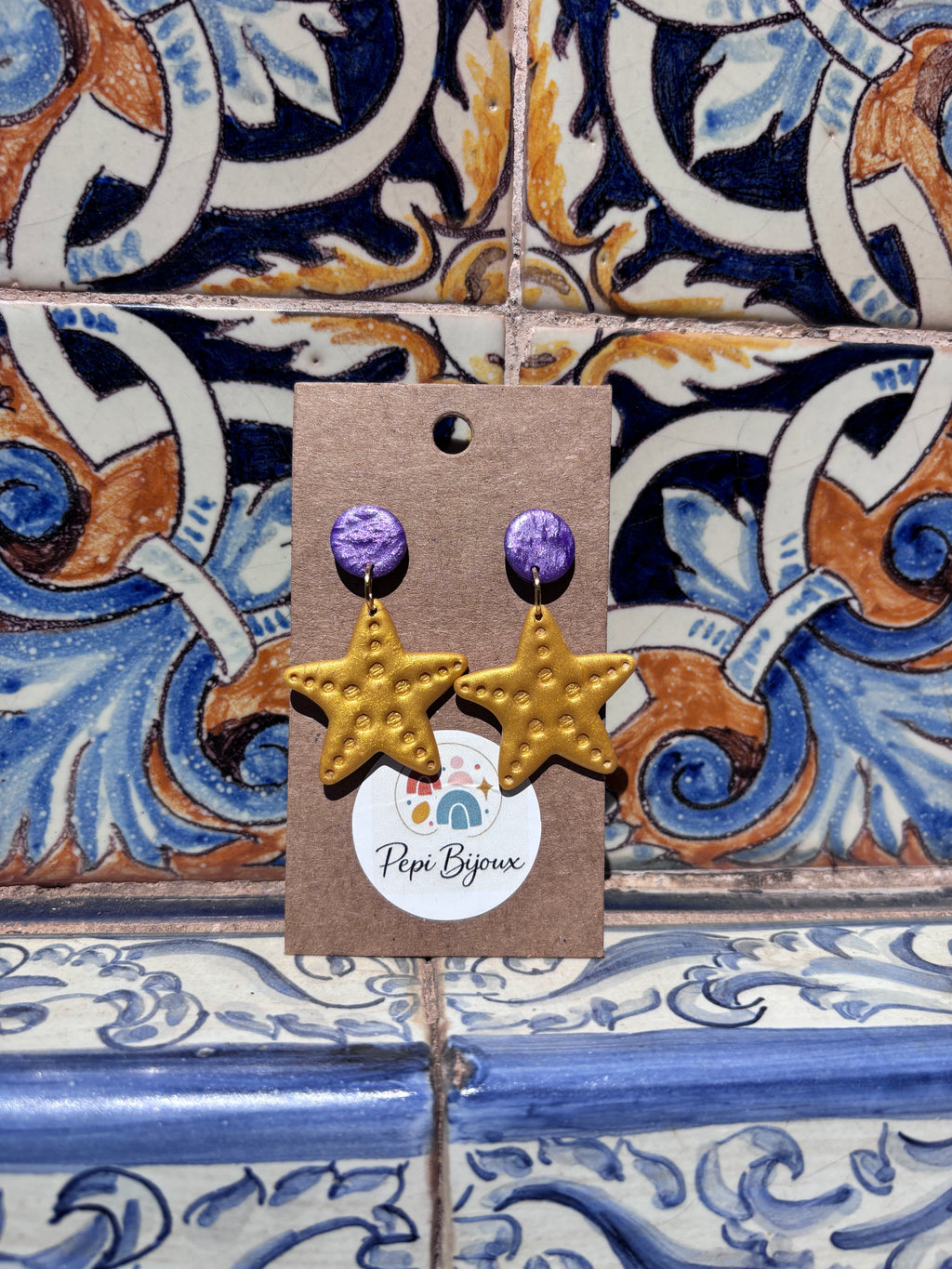 Formentera (violeta y dorado)
